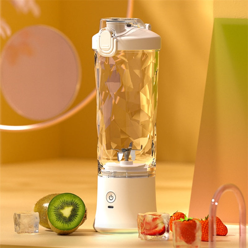 Blend Anytime, Anywhere! Portable Personal Blender for Smoothies & Shakes – 6 Blades