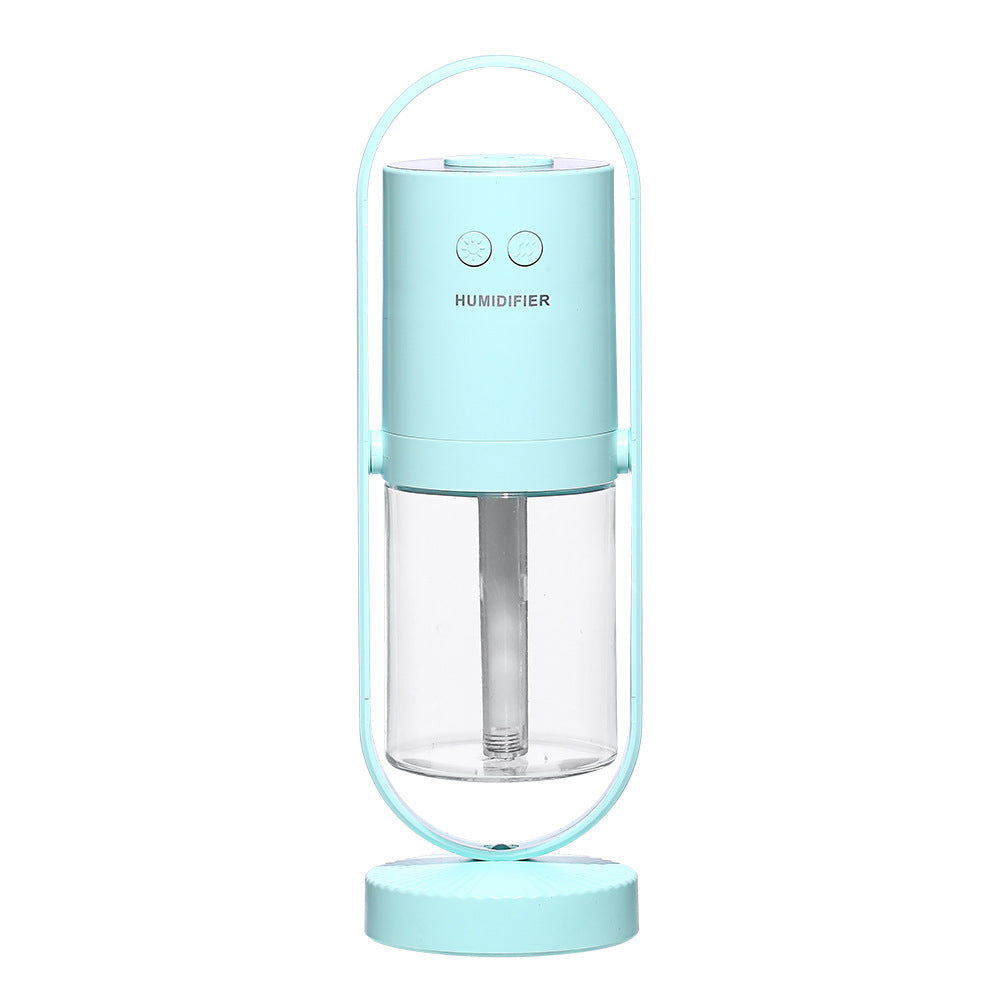 USB Air Humidifie_Ultrasonic Mist Maker with Night Light Projection for Home and Office